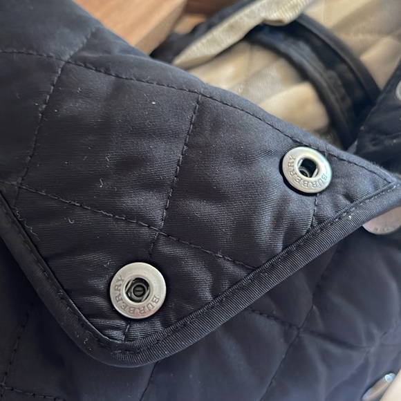 Burberry Brit Quilted Jacket Black size small - Picture 4 of 6